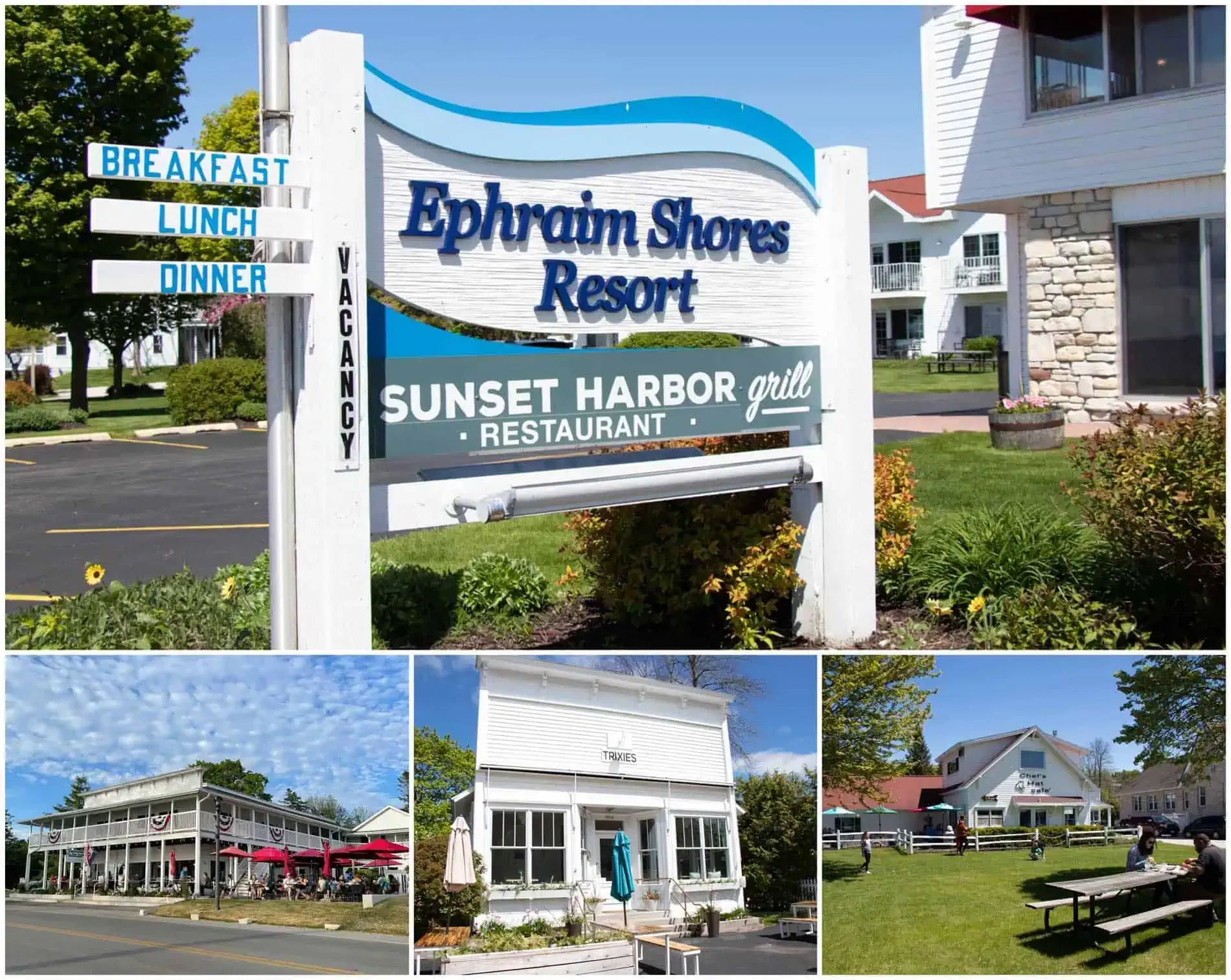 Ephraim Shores Resort restaurants in Ephraim