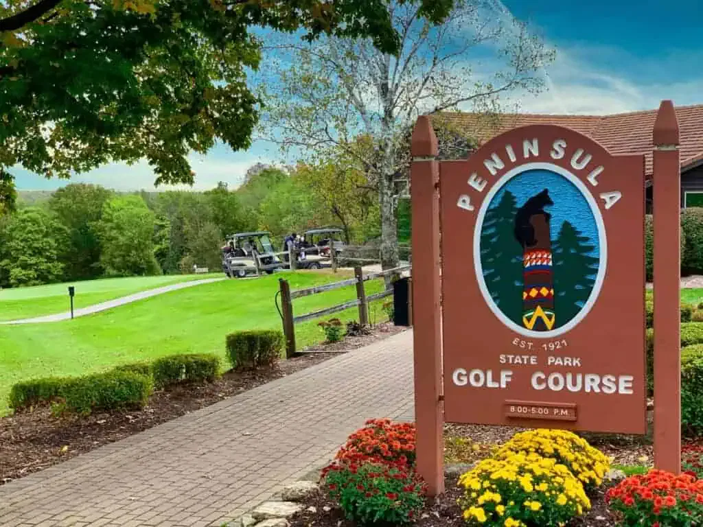 Ephraim Shores Resort Door County golf