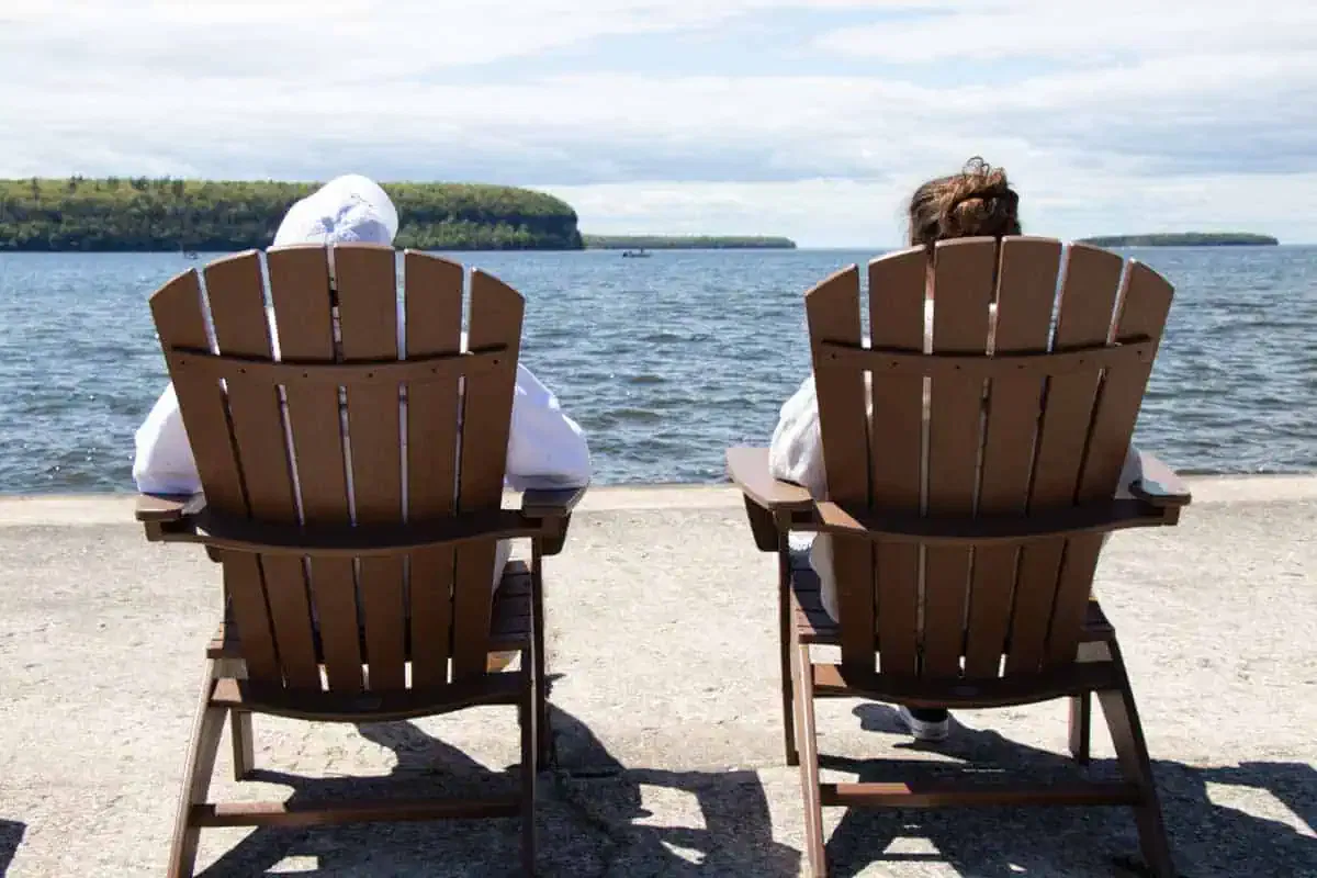 Ephraim Shores is a Door county hotel on the water