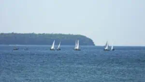 Ephraim Shores view of the Regatta