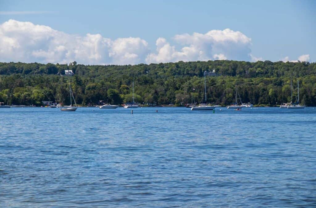 Ephraim Shores Resort Door County hotel on the water