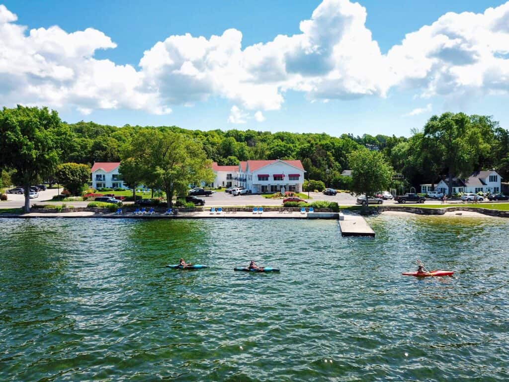 Ephraim Shores Door County waterfront lodging