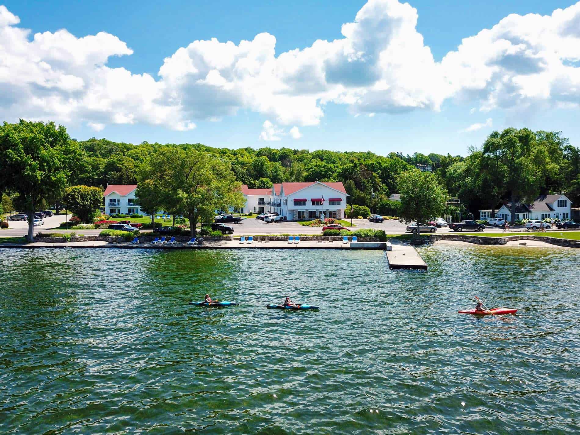 Ephraim Shores Door County waterfront lodging